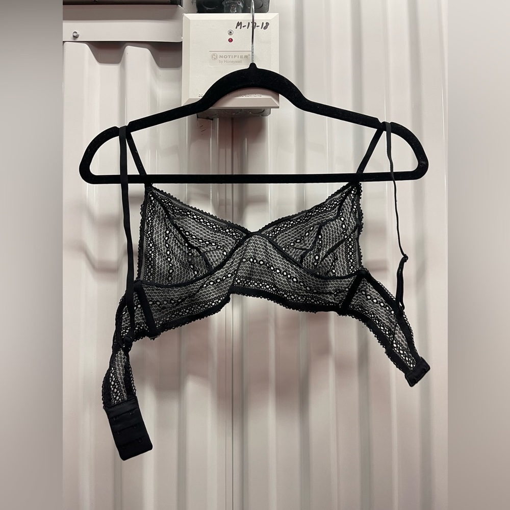 Black bralette